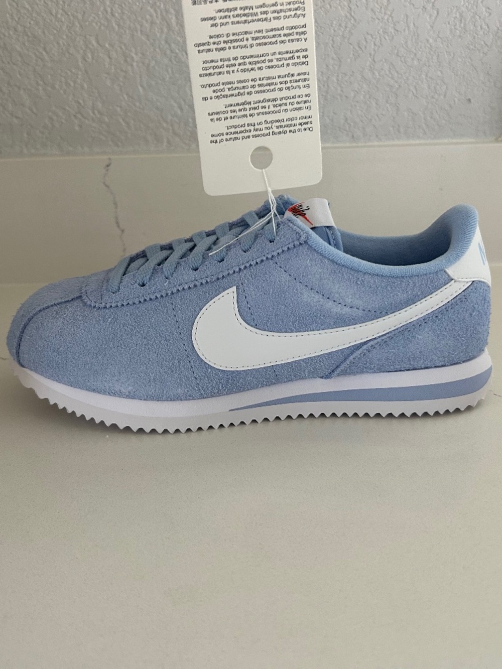 Nike Cortez Vintage Sneaker 'Aluminum'/White 7.5 Women's